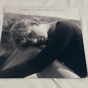 Cardigan + Songwriting Voice Memo Vinyl